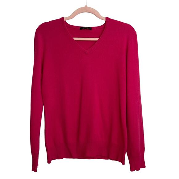 Osklen Pink V Neck Cashmere Sweater - Picture 1 of 7
